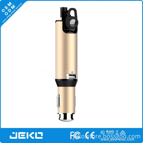 High end Car charger with Bluetooth earphone